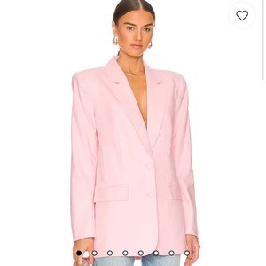 Lovers & friends pink blazer